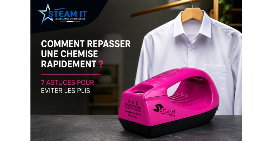 Comment repasser une chemise rapidement ? 7 astuces pour éviter les plis